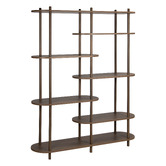 Temple &amp; Webster Betty 7 Tier Bookcase