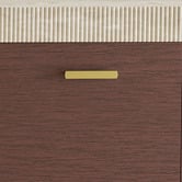 Temple &amp; Webster Siena 750mm Fluted Wall Hung Single Vanity