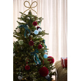 Temple &amp; Webster Embellished Bow Christmas Tree Topper