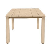 Temple &amp; Webster Crescent Eucalyptus Wood Outdoor Dining Table