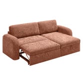 Temple &amp; Webster Maia 4 Seater Double Sofa Bed with Reversible Chaise