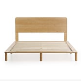 Temple &amp; Webster Portia Bed Frame &amp; Luxury Pocket Spring Mattress Set