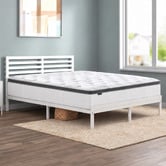 Temple &amp; Webster Kinsley Bed Frame &amp; Luxury Pocket Spring Mattress Set