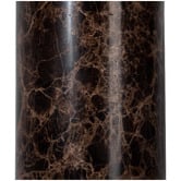 Temple &amp; Webster Ember Chocolate Marble 2-Light Table Lamp
