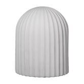 Temple &amp; Webster Sia White Ceramic Outdoor Wall Light
