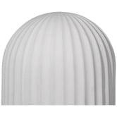Temple &amp; Webster Sia White Ceramic Outdoor Wall Light