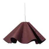 Temple &amp; Webster Sutton Scalloped Linen Pendant Light
