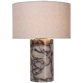 Temple &amp; Webster Vera Viola Marble Table Lamp