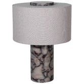 Temple &amp; Webster Vera Viola Marble Table Lamp