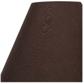 Temple &amp; Webster Riva Chocolate Marble Table Lamp