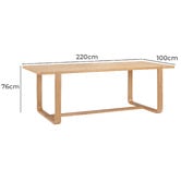 Temple &amp; Webster Aspyn Dining Table