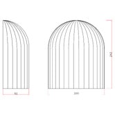 Temple &amp; Webster Sia White Ceramic Outdoor Wall Light