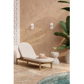 Temple &amp; Webster Koto Opal Glass Wall Light