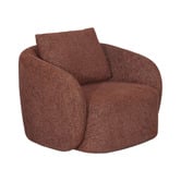 Temple &amp; Webster Mallow Swivel Armchair