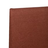 Temple &amp; Webster Bonnie Upholstered Ball Foot Bed