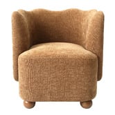 Temple &amp; Webster Saylor Wavy Upholstered Armchair