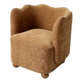 Temple &amp; Webster Saylor Wavy Upholstered Armchair