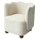 Temple &amp; Webster Saylor Wavy Upholstered Armchair