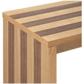 Temple &amp; Webster Sienna Stripe Console Table