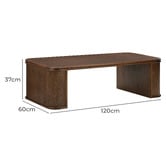 Temple &amp; Webster Dani Rectangular Coffee Table