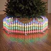 Temple &amp; Webster 2.7m LED Christmas Picket Fence
