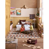 Temple &amp; Webster Cove Chenille Low-profile Single Bed