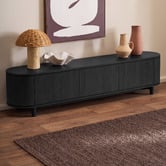 Temple &amp; Webster Cannes Curved Entertainment TV Unit