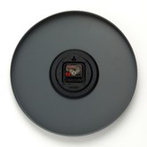 One Six Eight London Charcoal Luca Silent Wall Clock