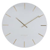 One Six Eight London White Luca Silent Wall Clock