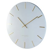 One Six Eight London White Luca Silent Wall Clock