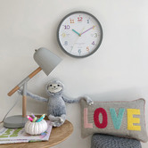 One Six Eight London 30cm Learn The Time Silent Wall Clock