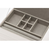 One Six Eight London Medium Gabriella Glass Jewellery Box