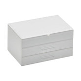 One Six Eight London Medium Gabriella Glass Jewellery Box