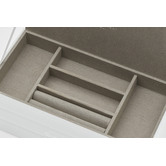 One Six Eight London Gabriella Large Glass Jewellery Box