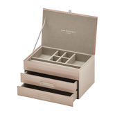 One Six Eight London Medium Gabriella Glass Jewellery Box