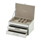 One Six Eight London Medium Gabriella Glass Jewellery Box