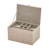 One Six Eight London Medium Gabriella Glass Jewellery Box