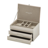 One Six Eight London Gabriella Medium Glass Jewellery Box
