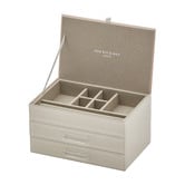 One Six Eight London Gabriella Medium Glass Jewellery Box