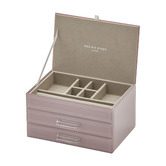 One Six Eight London Gabriella Medium Glass Jewellery Box