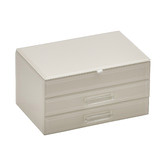 One Six Eight London Gabriella Medium Glass Jewellery Box