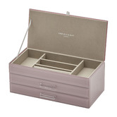 One Six Eight London Gabriella Large Glass Jewellery Box