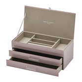 One Six Eight London Gabriella Large Glass Jewellery Box