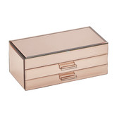One Six Eight London Gabriella Large Glass Jewellery Box