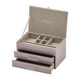 One Six Eight London Gabriella Medium Glass Jewellery Box