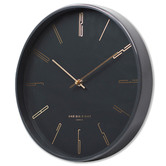 One Six Eight London Maya Metal Silent Wall Clock