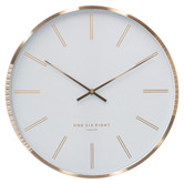 One Six Eight London 40cm Otto Metal Silent Wall Clock