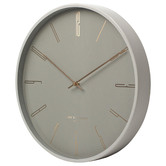 One Six Eight London Maya Metal Silent Wall Clock