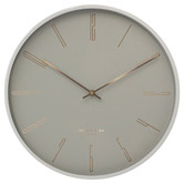 One Six Eight London Maya Metal Silent Wall Clock