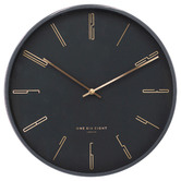 One Six Eight London Maya Metal Silent Wall Clock